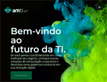 Tablet Screenshot of amti.com.br